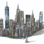 3D Puzzle von Manhattan