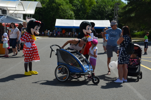 Minnie & Mickey Mouse schauten am Tag der offenen Tür bei puzzleYOU vorbei